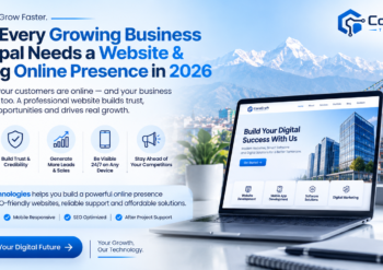 Why Every Growing Business in Nepal Needs a Website & Strong Online Presence in 2026 -corecraft technologies Nepal